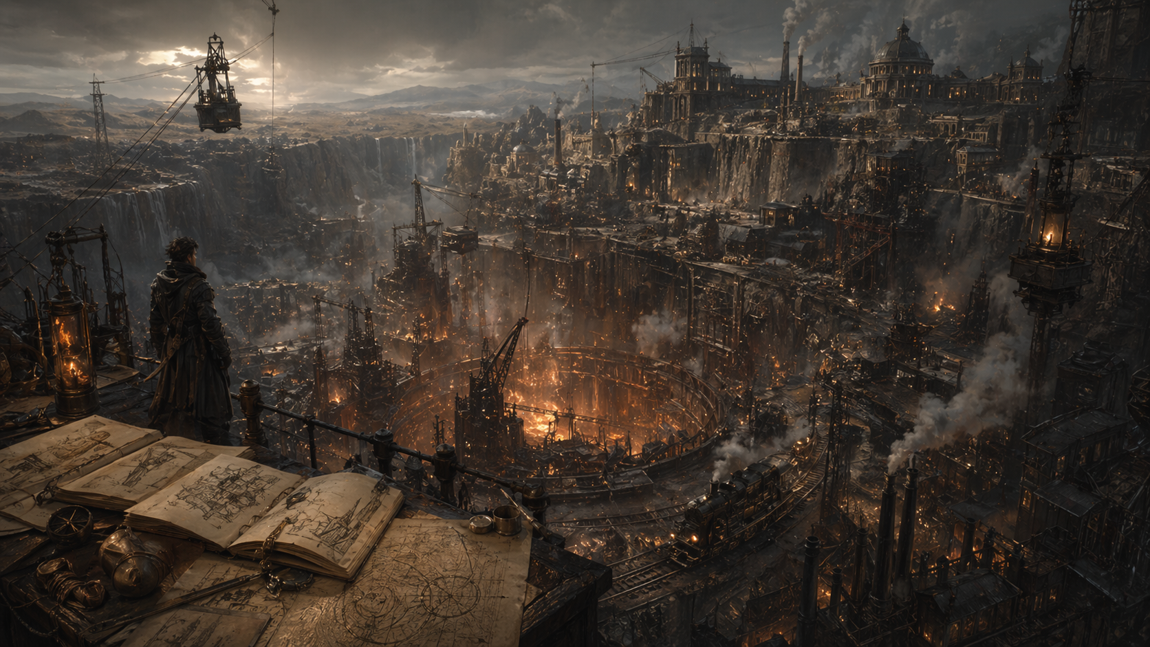 V0 original concept art for ValkenRoot